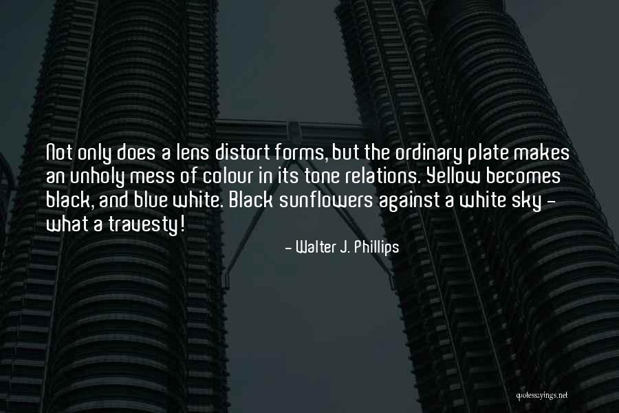 Black & White Photography Quotes By Walter J. Phillips