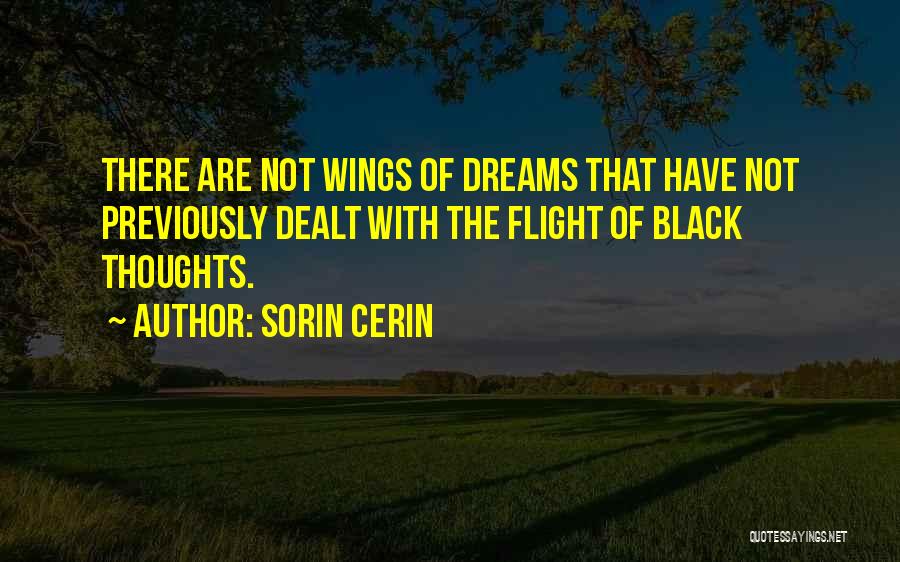 Black Wings Quotes By Sorin Cerin