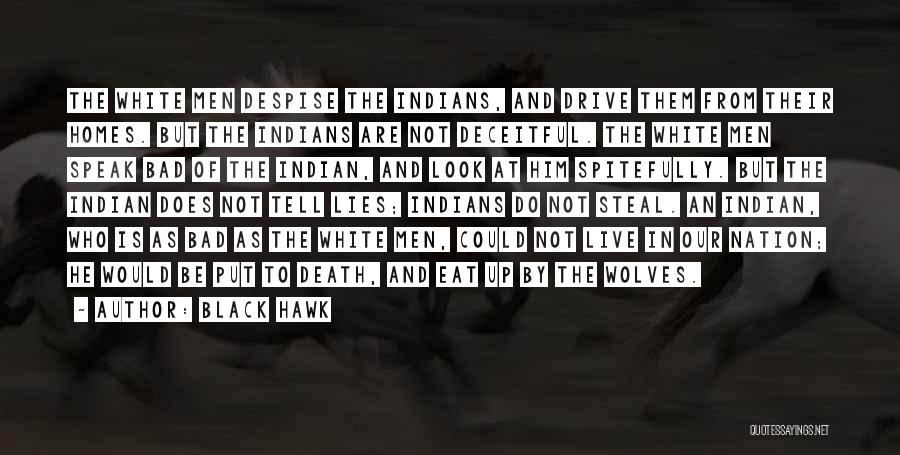 Black Wolves Quotes By Black Hawk