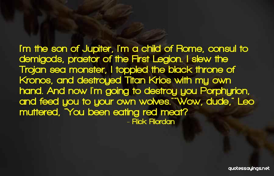 Black Wolves Quotes By Rick Riordan Black Wolves Quotes By Rick Riordan