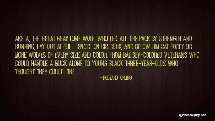 Black Wolves Quotes By Rudyard Kipling