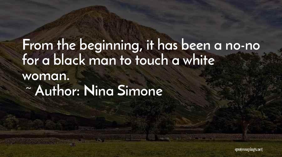 Black Woman White Man Quotes By Nina Simone