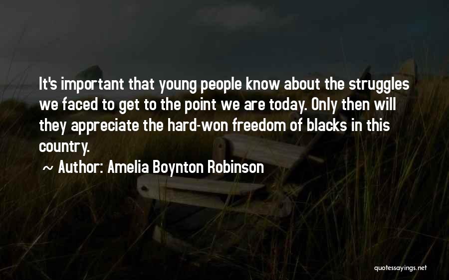Black Women's Strength Quotes By Amelia Boynton Robinson