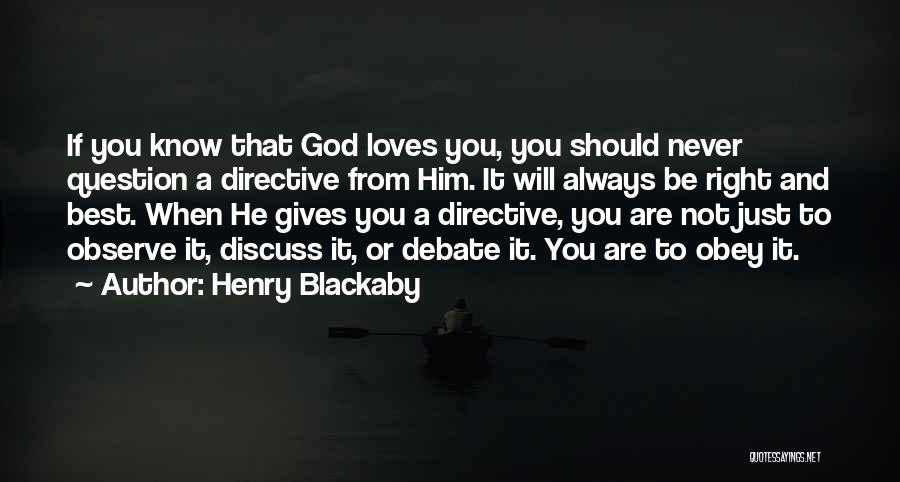 Blackaby Quotes By Henry Blackaby