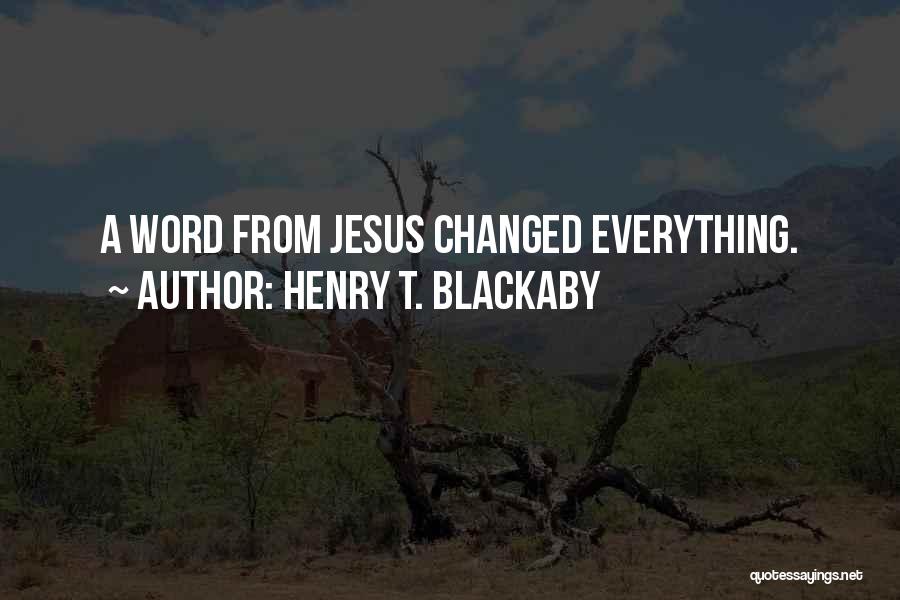 Blackaby Quotes By Henry T. Blackaby