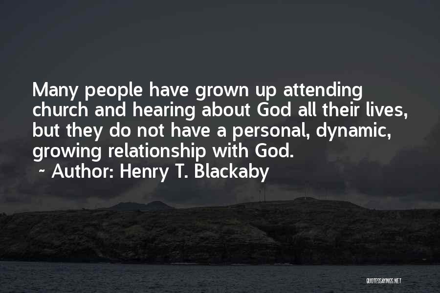 Blackaby Quotes By Henry T. Blackaby