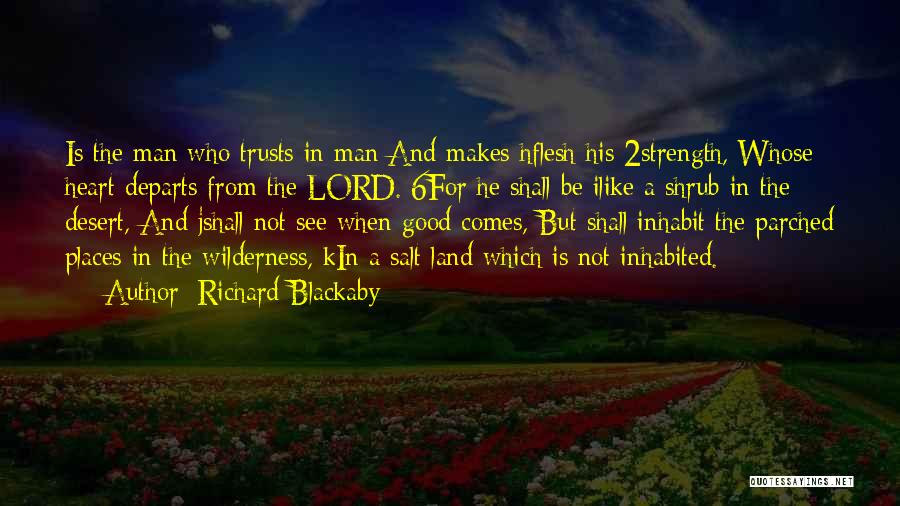 Blackaby Quotes By Richard Blackaby