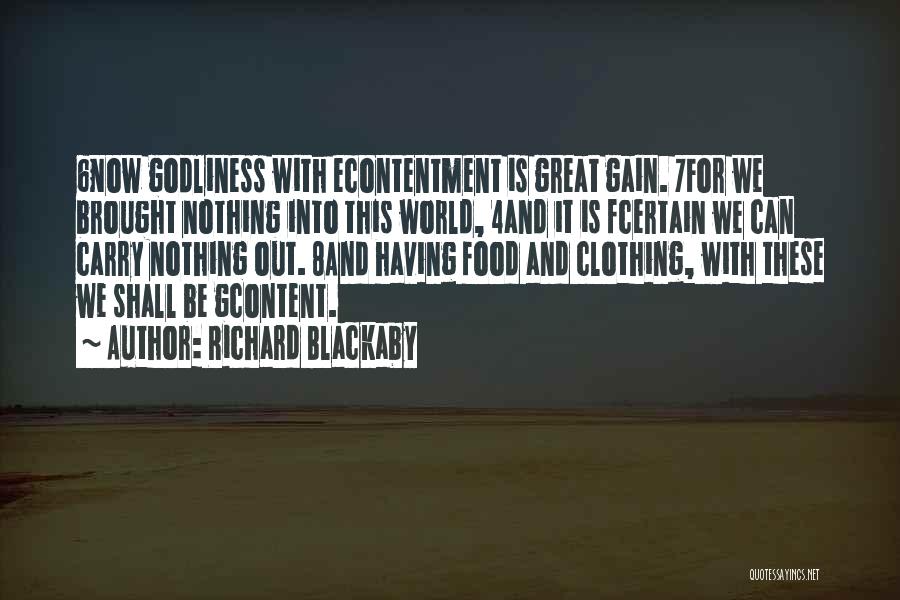 Blackaby Quotes By Richard Blackaby