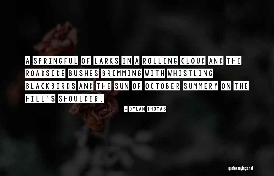 Blackbirds Quotes By Dylan Thomas Blackbirds Quotes By Dylan Thomas