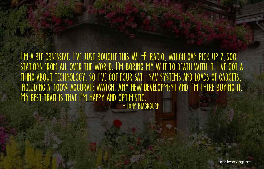 Blackburn Quotes By Tony Blackburn Blackburn Quotes By Tony Blackburn