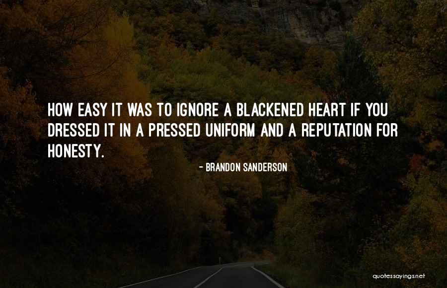 Blackened Heart Quotes By Brandon Sanderson