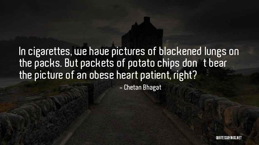 Blackened Heart Quotes By Chetan Bhagat