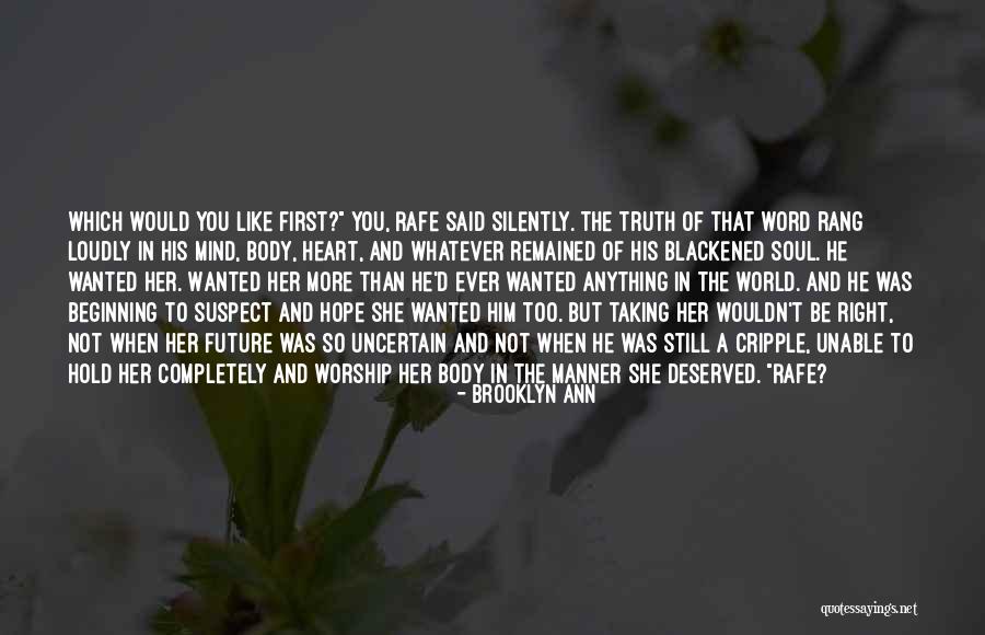 Blackened Quotes By Brooklyn Ann Blackened Quotes By Brooklyn Ann