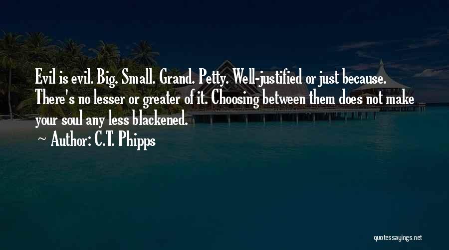 Blackened Quotes By C.T. Phipps