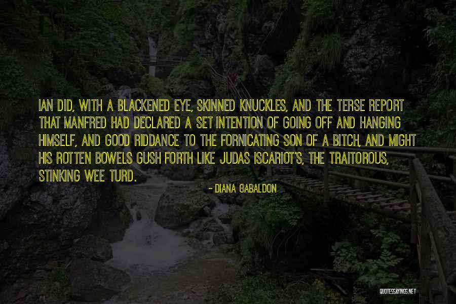 Blackened Quotes By Diana Gabaldon