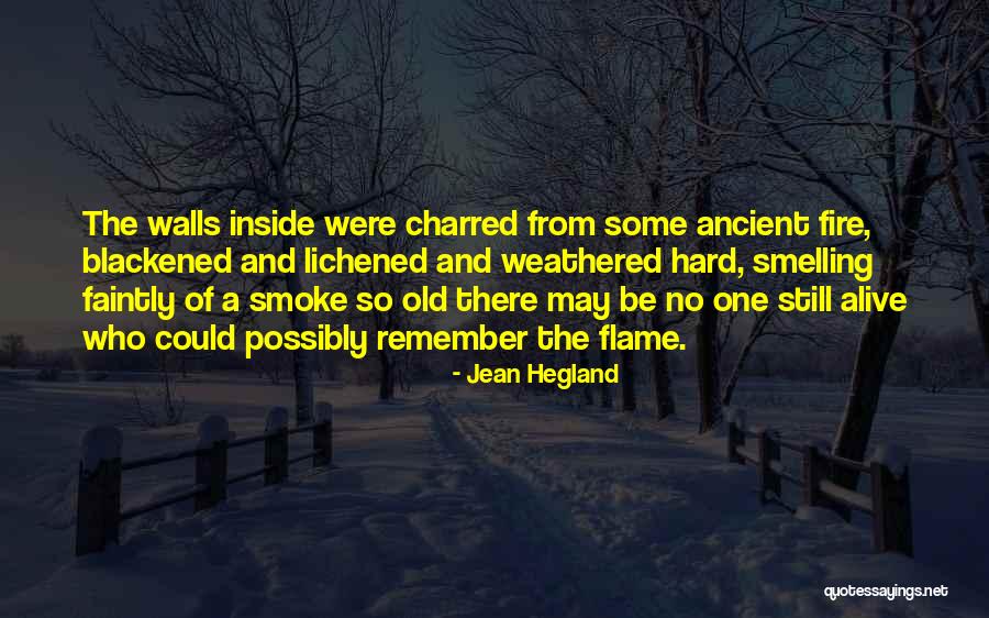 Blackened Quotes By Jean Hegland