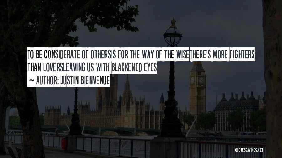 Blackened Quotes By Justin Bienvenue