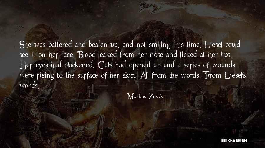 Blackened Quotes By Markus Zusak