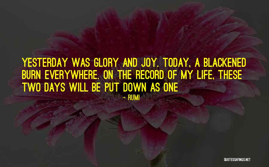 Blackened Quotes By Rumi