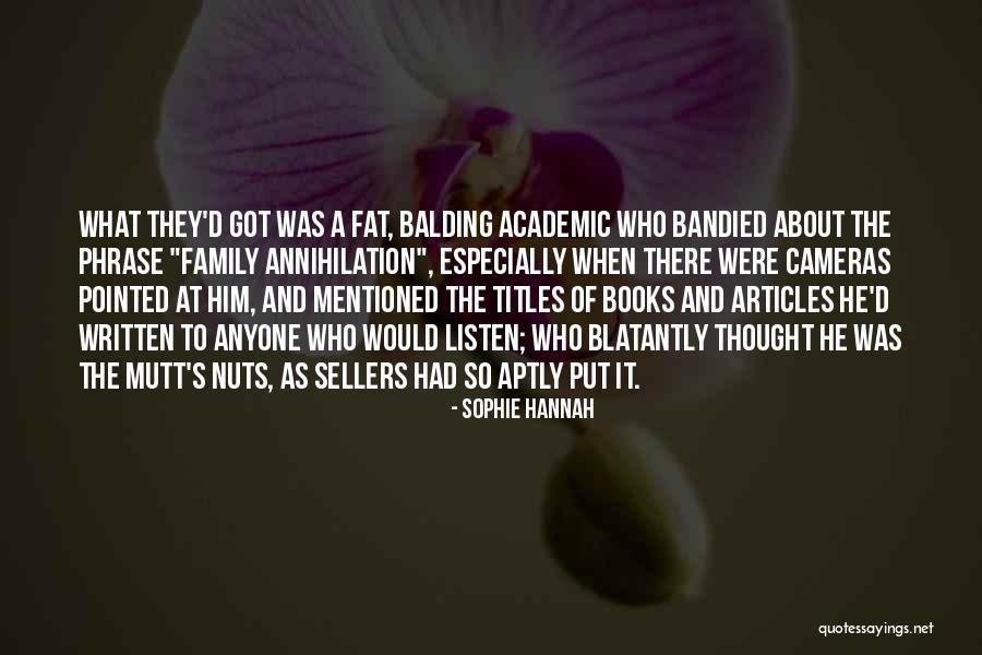 Blacklidge Community Quotes By Sophie Hannah Blacklidge Community Quotes By Sophie Hannah