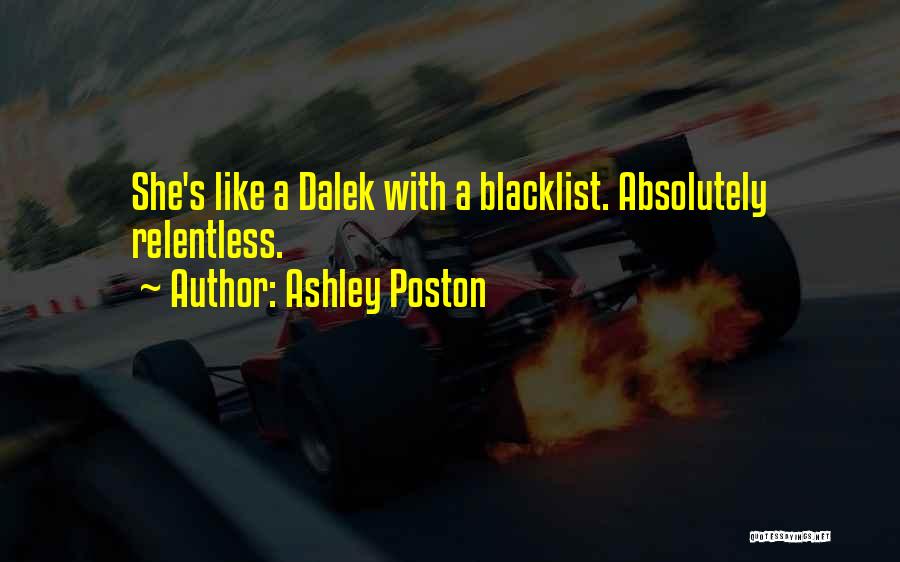 Blacklist Quotes By Ashley Poston