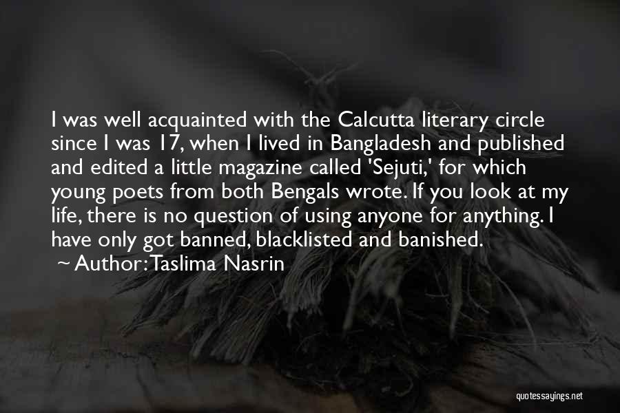 Blacklisted Quotes By Taslima Nasrin