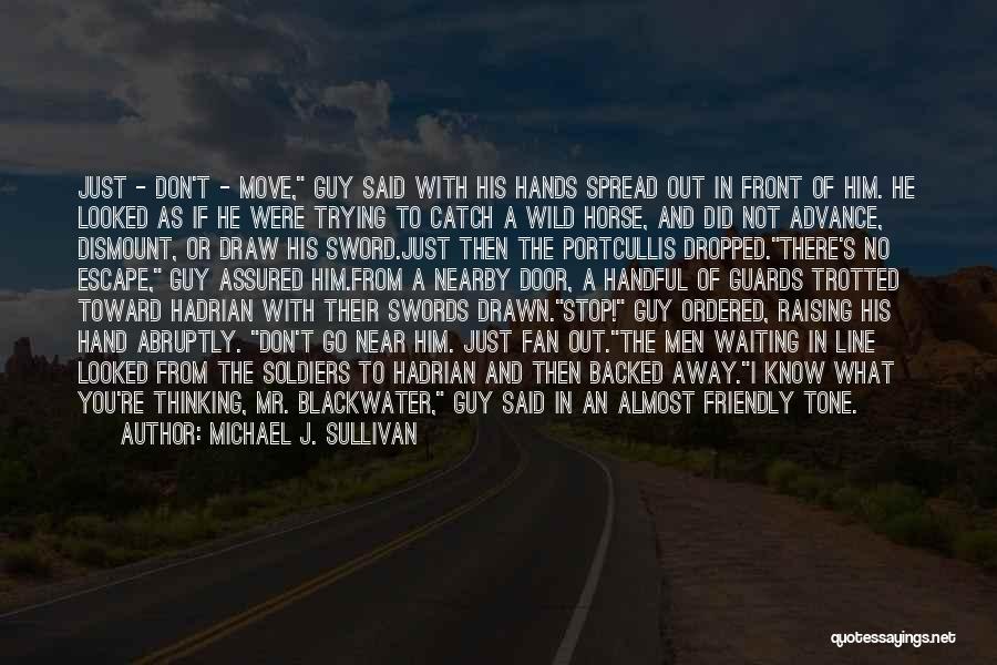 Blackwater Quotes By Michael J. Sullivan