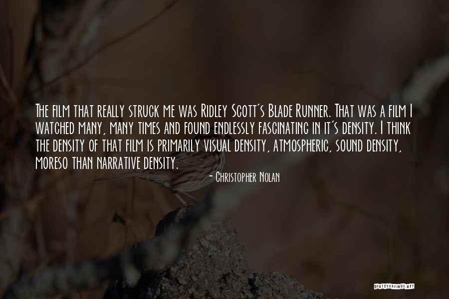 Blade Runner Quotes By Christopher Nolan Blade Runner Quotes By Christopher Nolan