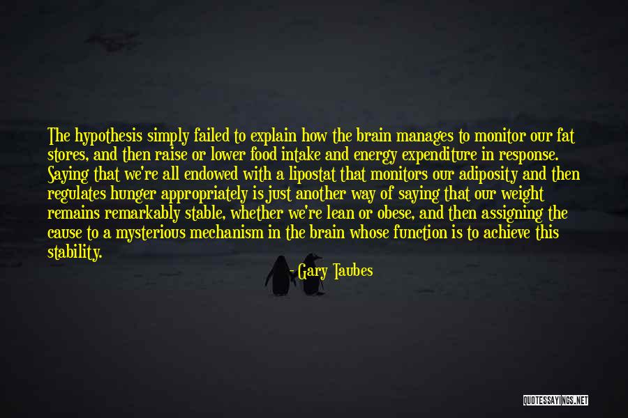 Blagodat Live Quotes By Gary Taubes Blagodat Live Quotes By Gary Taubes