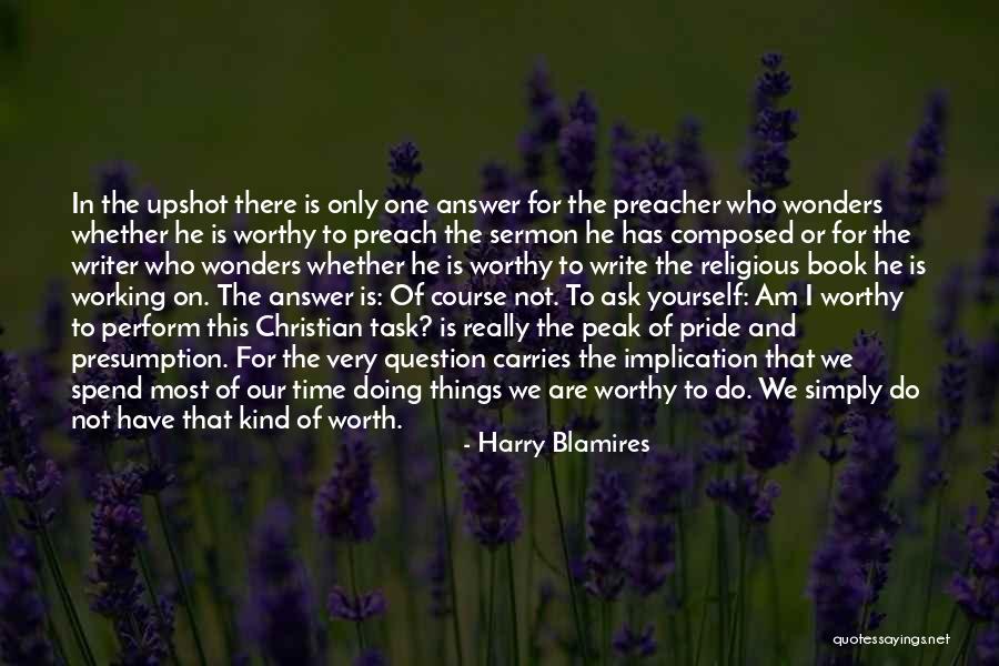 Blaine Anderson Inspirational Quotes By Harry Blamires Blaine Anderson Inspirational Quotes By Harry Blamires