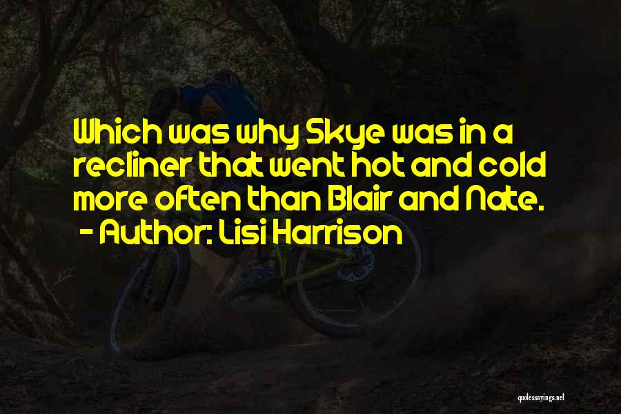 Blair And Nate Quotes By Lisi Harrison