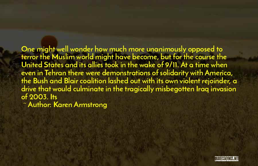 Blair Iraq Quotes By Karen Armstrong