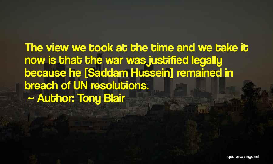 Blair Iraq Quotes By Tony Blair