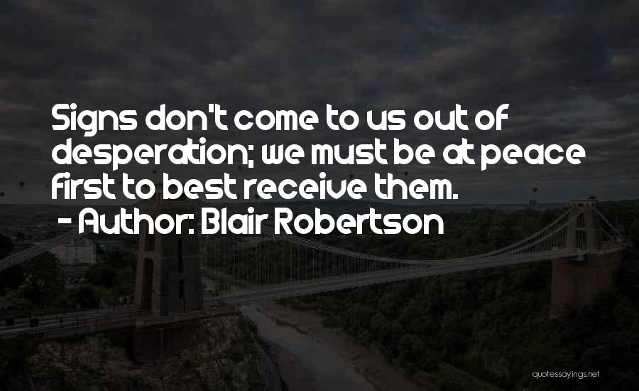 Blair Robertson Quotes 2019468