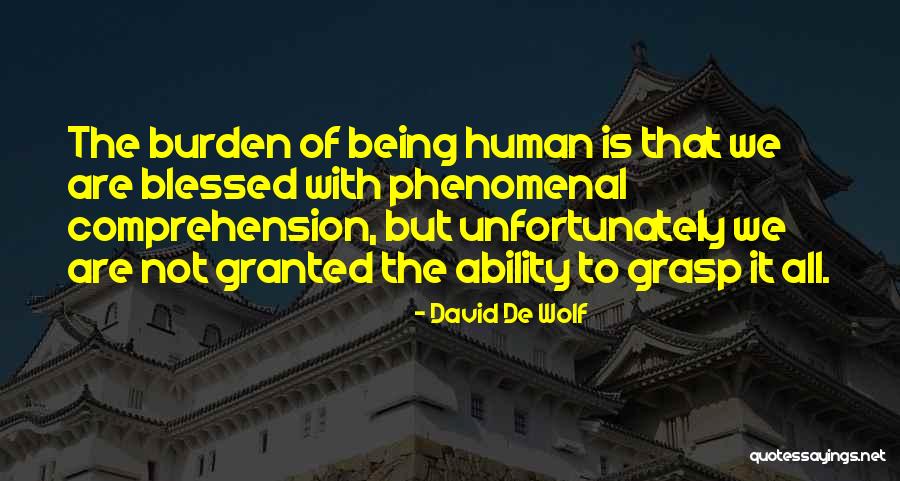 Blaire Wilson Quotes By David De Wolf Blaire Wilson Quotes By David De Wolf