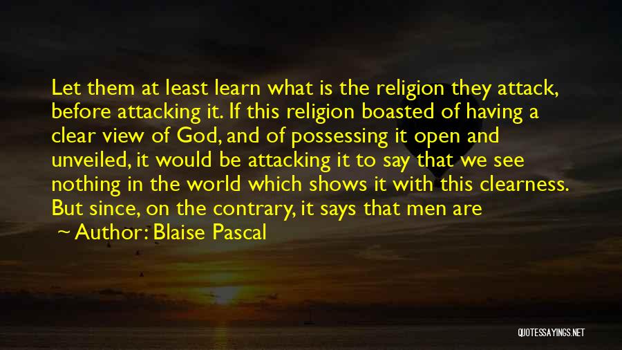 Blaise Pascal Quotes 1689436