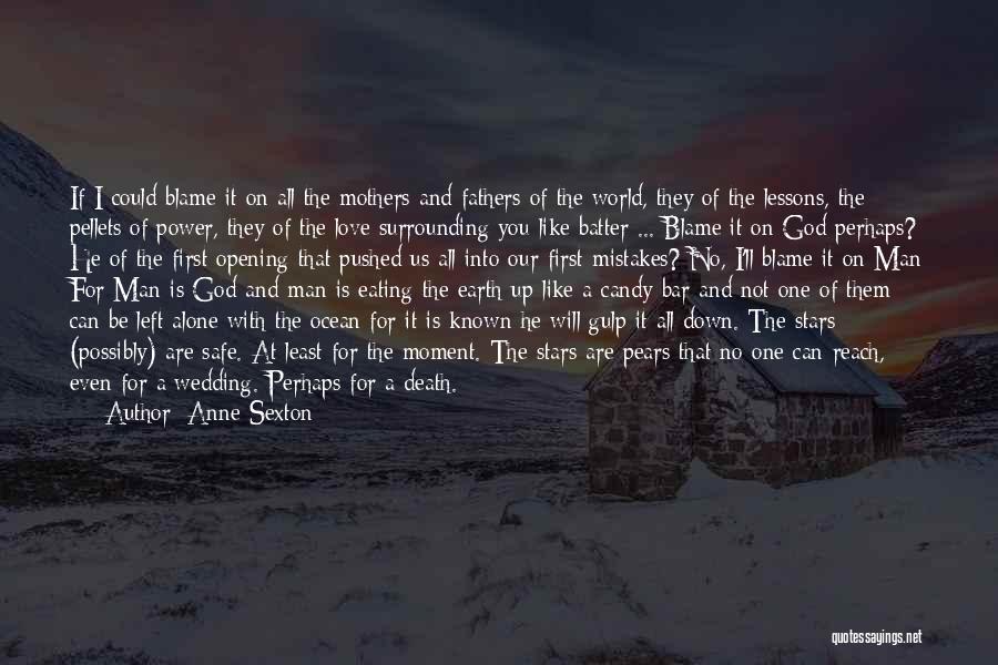 Blame And Death Quotes By Anne Sexton