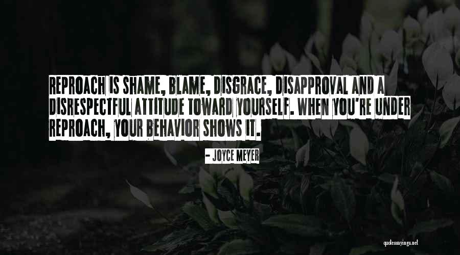Blame And Shame Quotes By Joyce Meyer Blame And Shame Quotes By Joyce Meyer