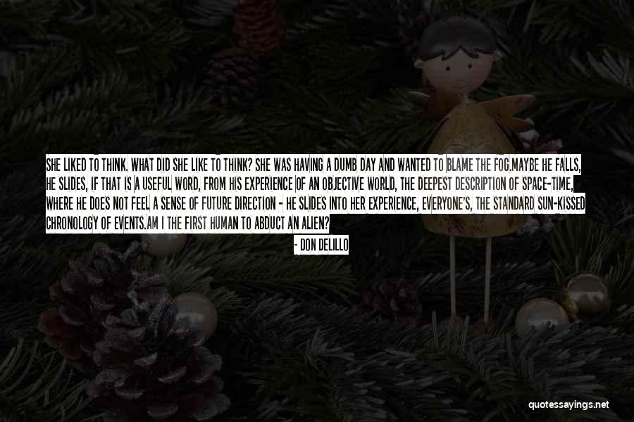 Blame And Time Quotes By Don DeLillo