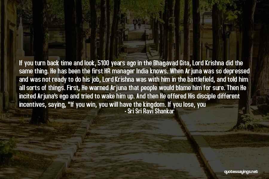 Blame And Time Quotes By Sri Sri Ravi Shankar