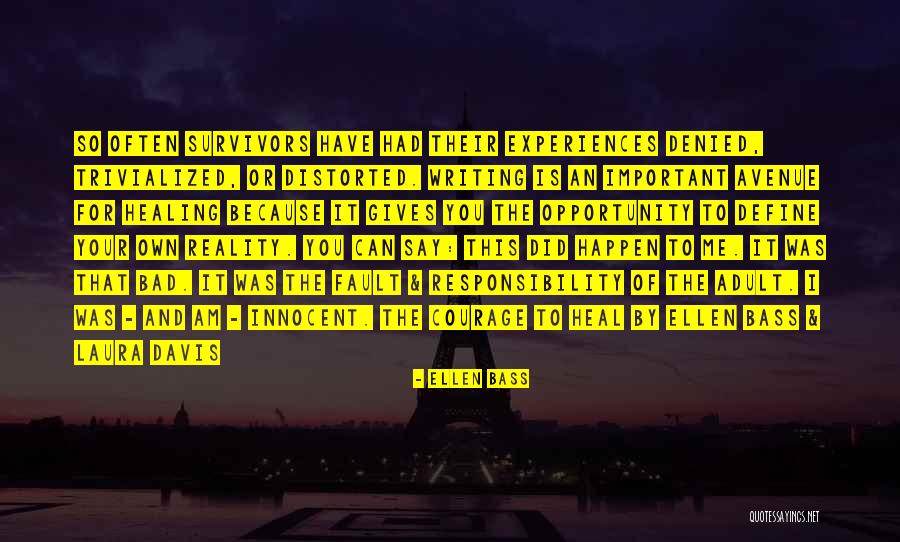 Blame Fault Quotes By Ellen Bass Blame Fault Quotes By Ellen Bass