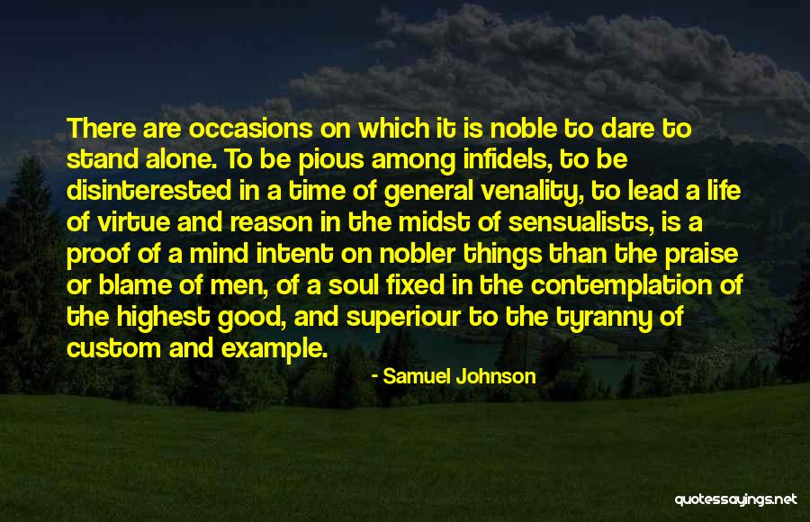 Blame Life Quotes By Samuel Johnson Blame Life Quotes By Samuel Johnson