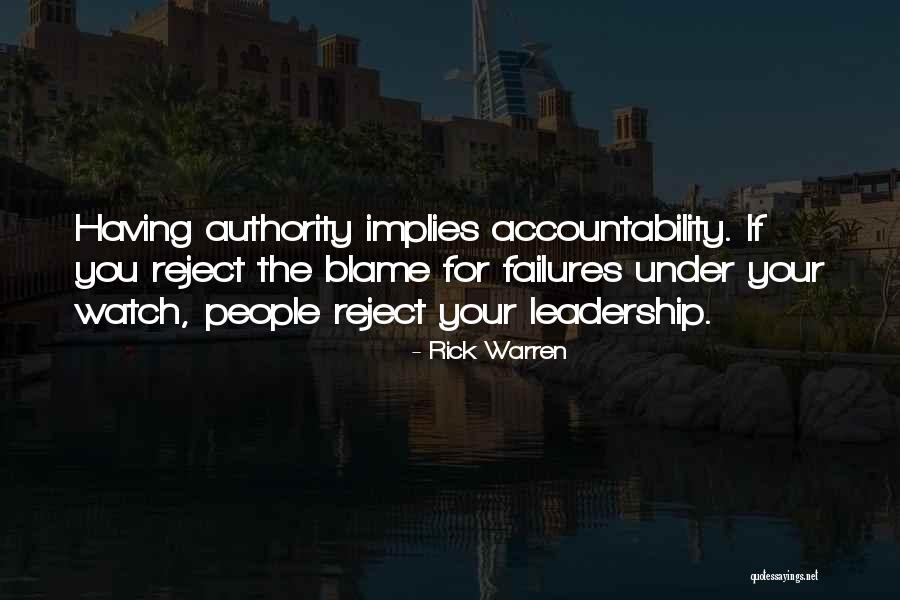 Blame Others For Failures Quotes By Rick Warren Blame Others For Failures Quotes By Rick Warren
