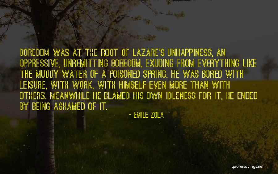 Blamed For Everything Quotes By Emile Zola