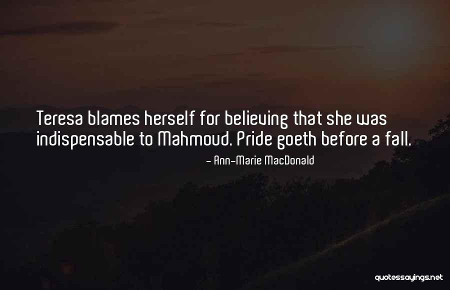 Blames Quotes By Ann-Marie MacDonald Blames Quotes By Ann-Marie MacDonald