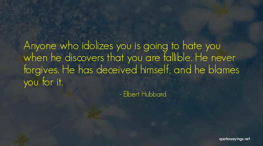 Blames Quotes By Elbert Hubbard Blames Quotes By Elbert Hubbard