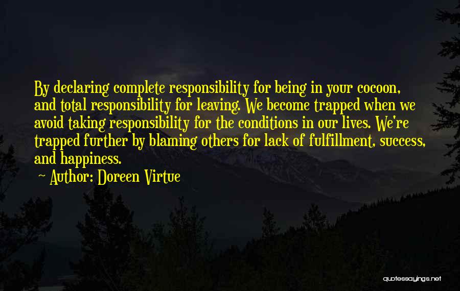 Blaming Myself Quotes By Doreen Virtue