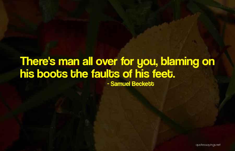 Blaming Myself Quotes By Samuel Beckett