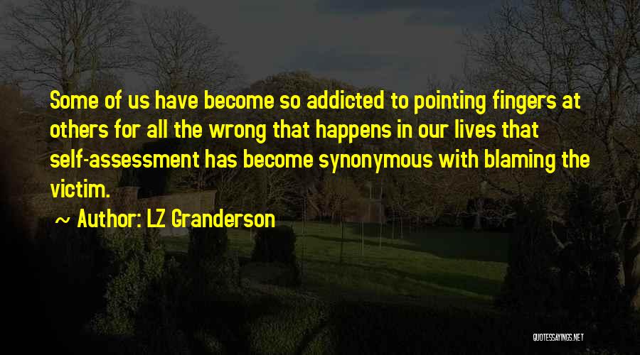 Blaming Self Quotes By LZ Granderson