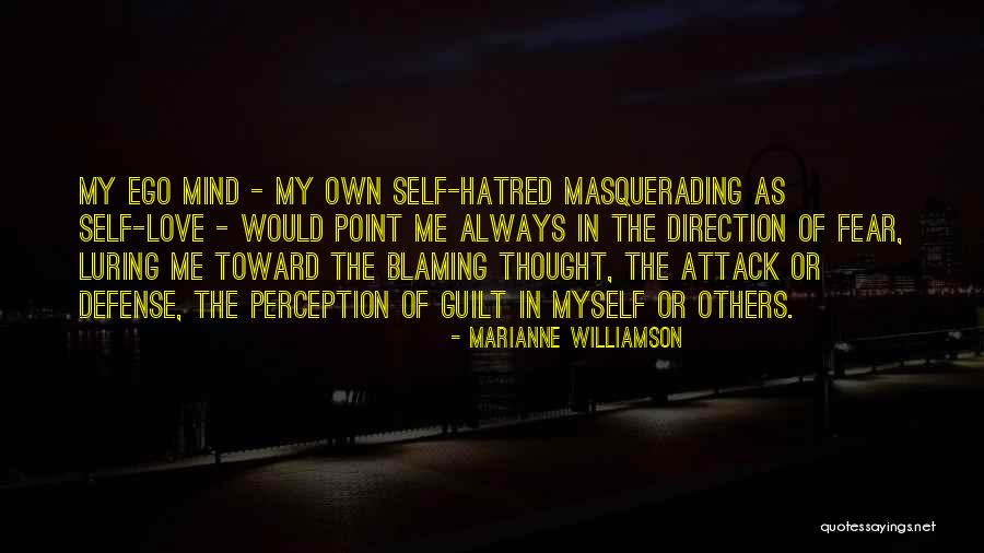 Blaming Self Quotes By Marianne Williamson